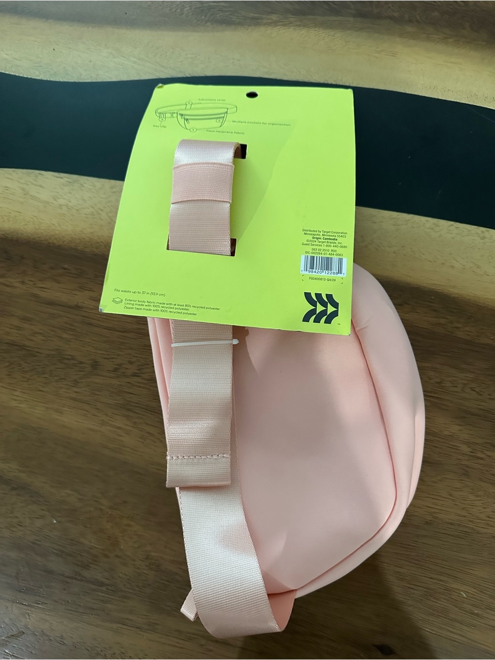 all in motion Light Pink Premium Belt Bag - Picture 2 of 2